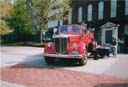 Old fire engine in Boston